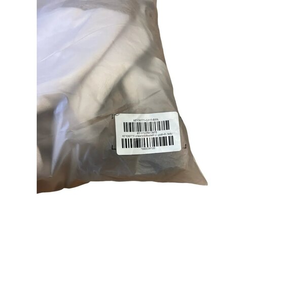 Aumora Fur Y2k Longhorns Womens Hoodie Pullover Sweatshirt Beige Size L - Picture 7 of 8